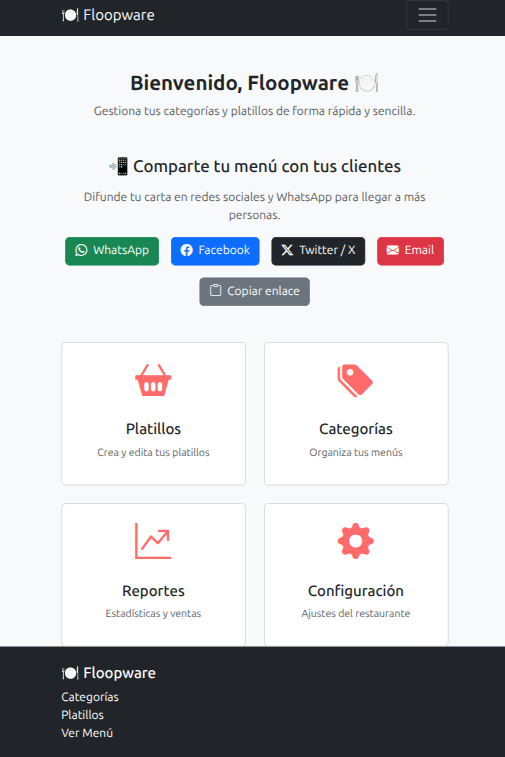 Menus creativos